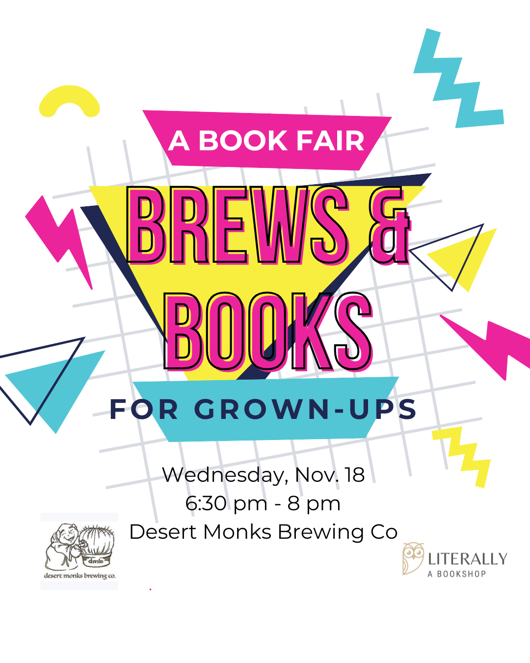 Books & Beer - A Grown Up Book Fair